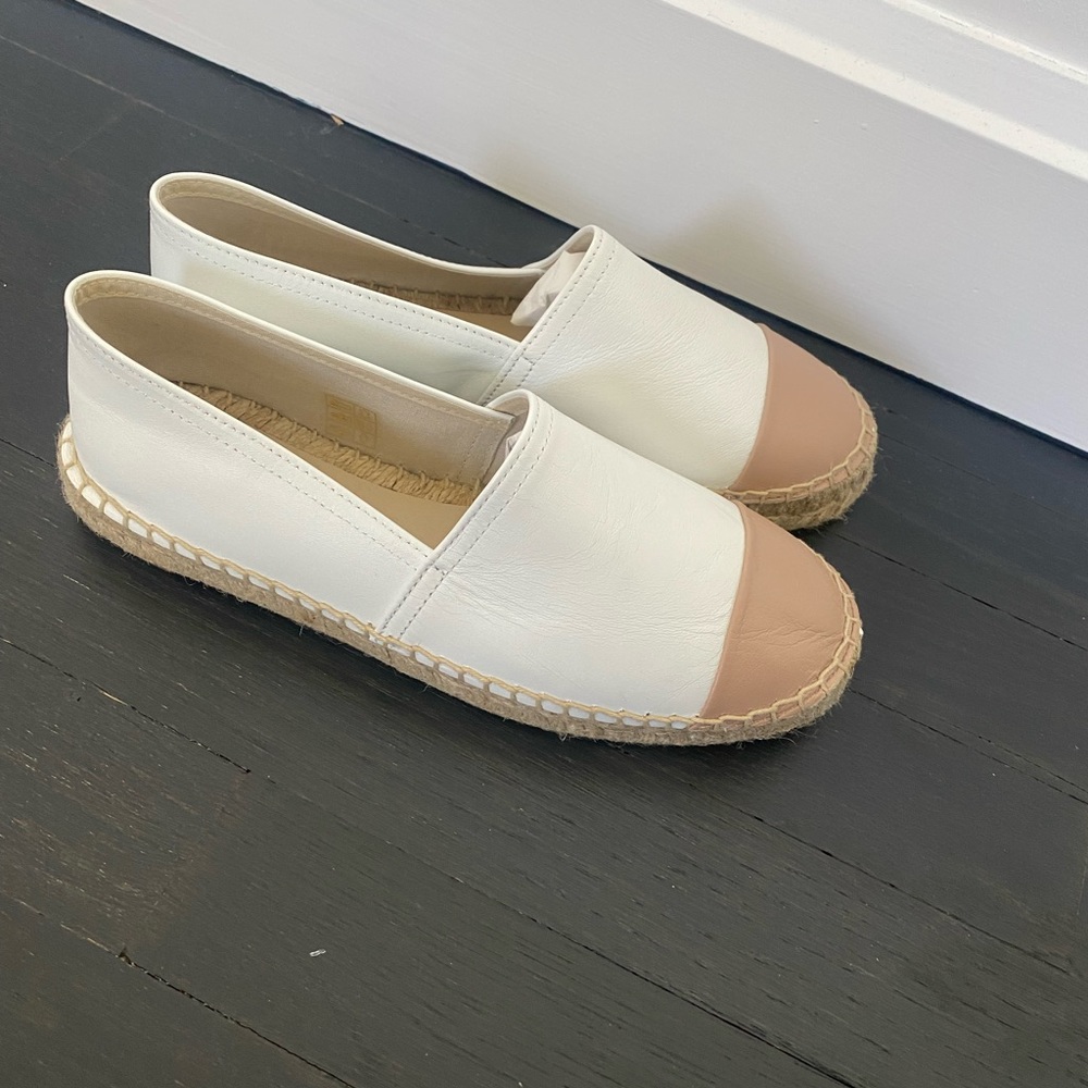 Brand new White and beige slip on aldo sneakers size 7